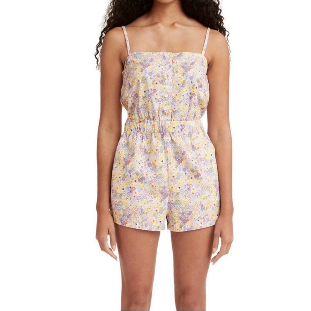 Levi’s Floral Purple Romper